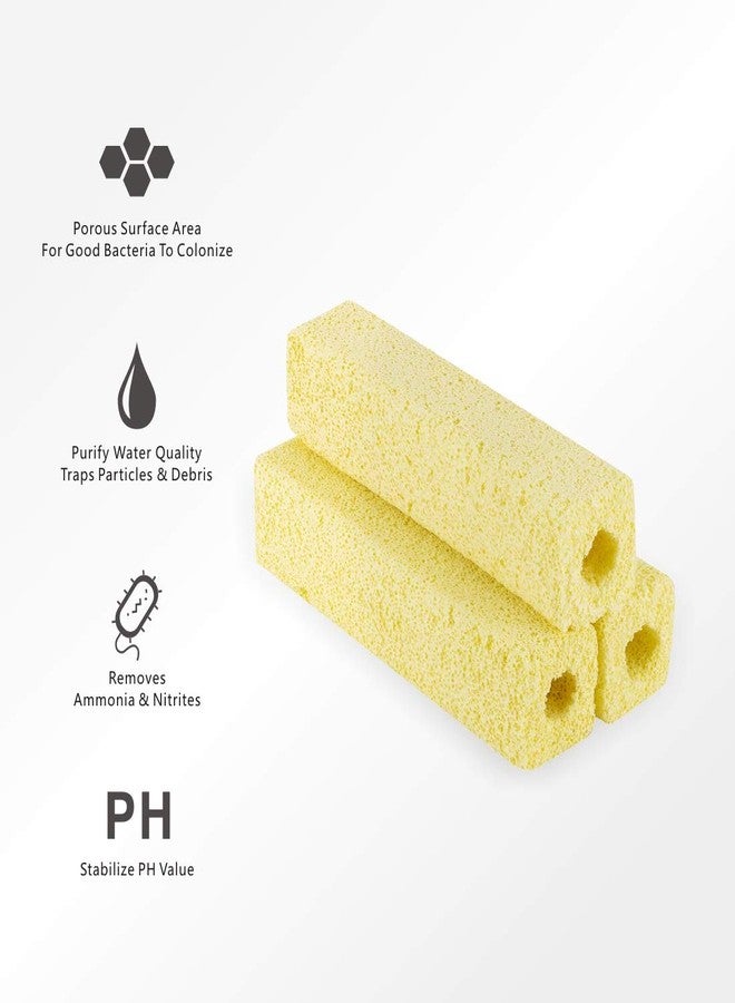 VAYINATO® Aquarium Filter Media Nano Taro Roll 3 Piece Pack by by Petzlifeworld - Image 4